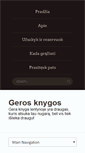 Mobile Screenshot of gerosknygos.pavb.lt