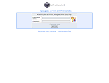 Tablet Screenshot of intranet.pavb.lt